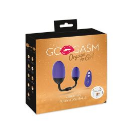 GoGasm Vibrating Pussy & Ass Balls - Purple